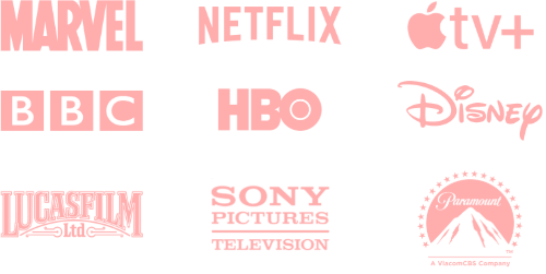 Logos of major studios